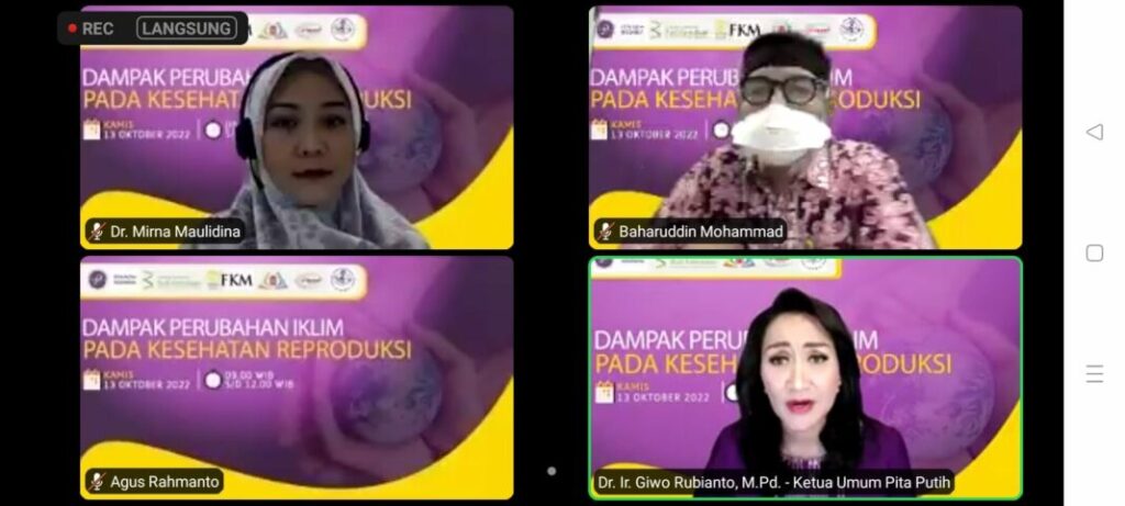 Read more about the article Ketua Umum PPI Sebut Perubahan Iklim Jadi Tantangan Baru Terkait Kesehatan Reproduksi